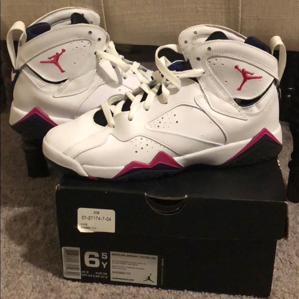 Girls Air Jordan 7 Retro (GS) 6.5Y
